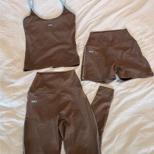 Set Active 3 piece sportbody set